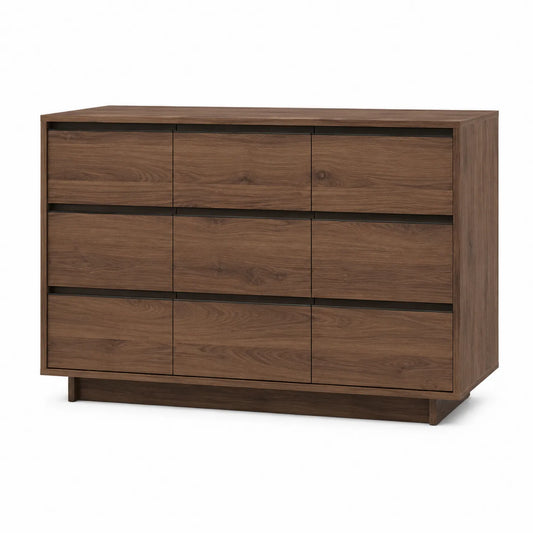 Cajonera de Madera de Nogal con 6 Cajones