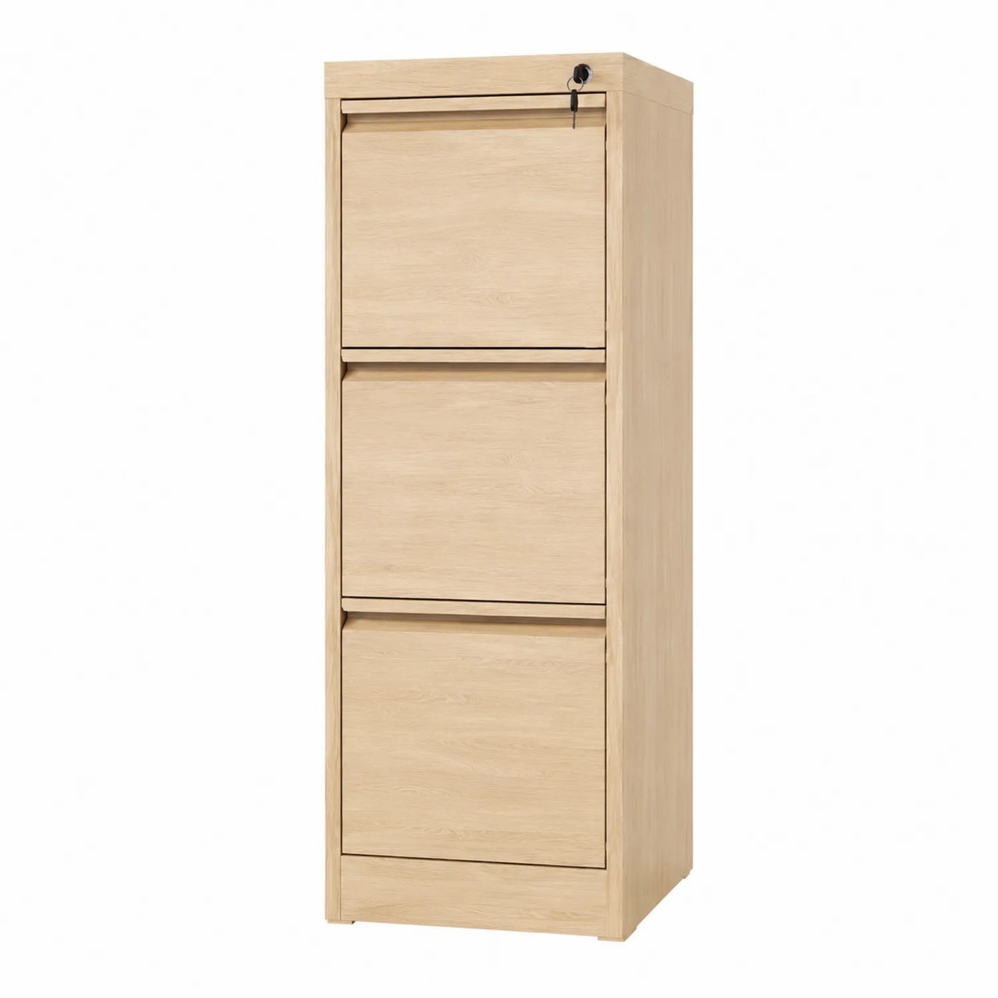 Armario vertical de madera MDF con 3 puertas 154x40x30cm